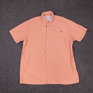 Eddie Bauer Shirt Classic Fit Mens Salmon Fishing Button Shirt Size Tall XL